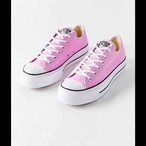 Pink platform converse!